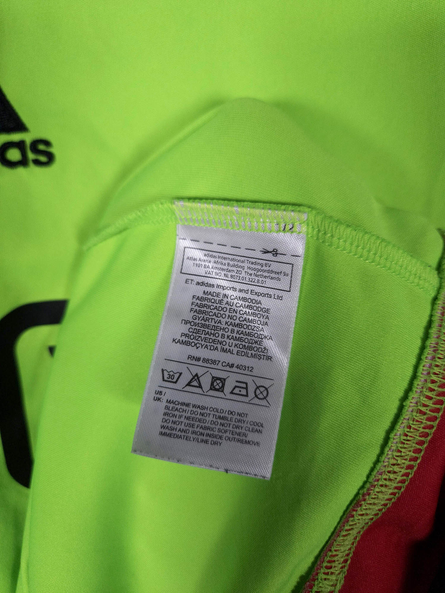 2015-16 Ajax Away Shirt