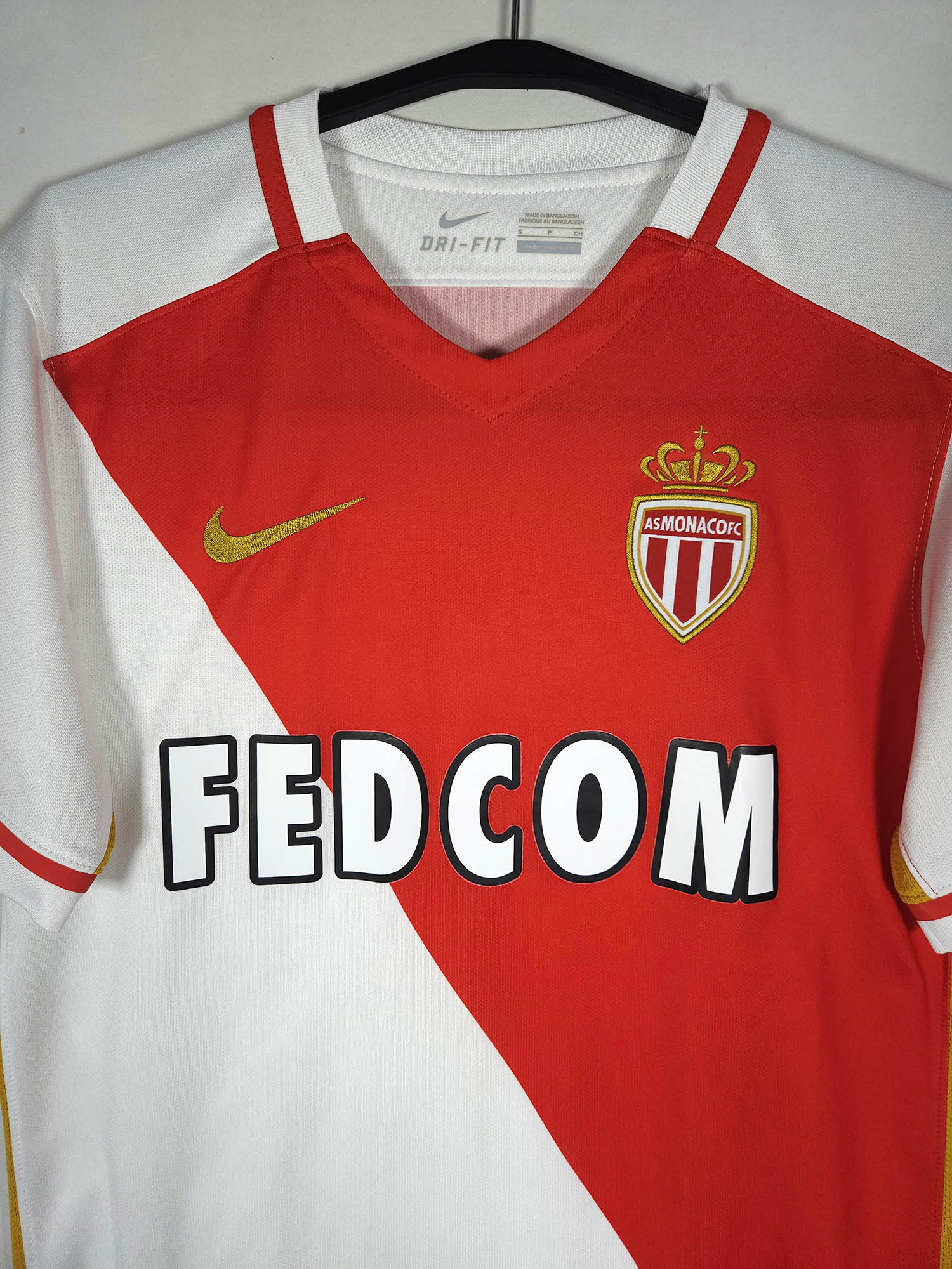 2015-16 AS Monaco Home Shirt