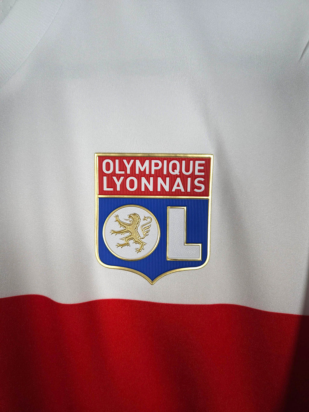 2017-18 Olympique Lyon Match-issued Home Shirt