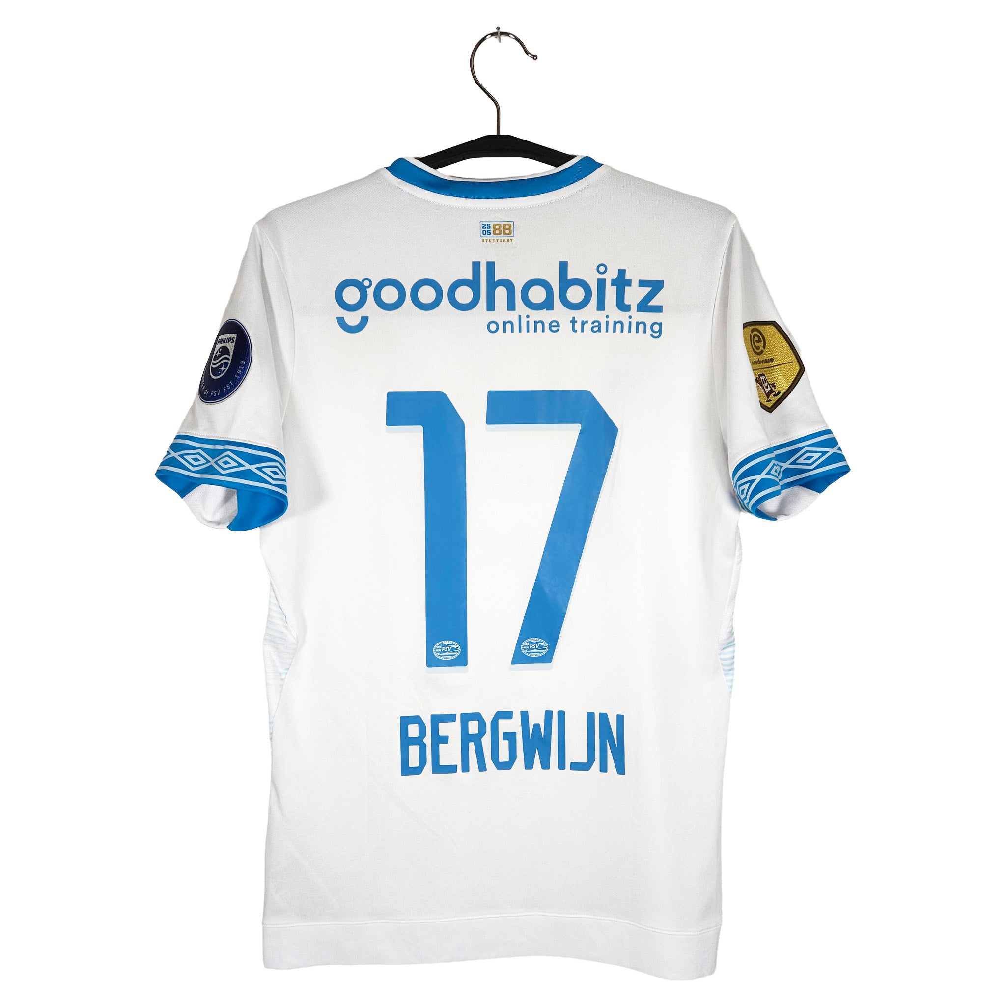 2018-19 PSV Away Shirt Bergwijn #17